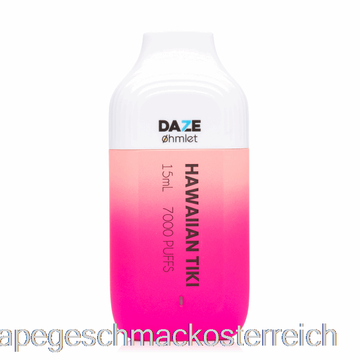 7 Daze Ohmlet 7000 0 % Null Nikotin Einweg-Hawaiianischer Tiki-Vape-Geschmack